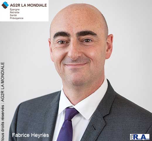 AG2R LA MONDIALE annonce la nomination de Fabrice Heyriès