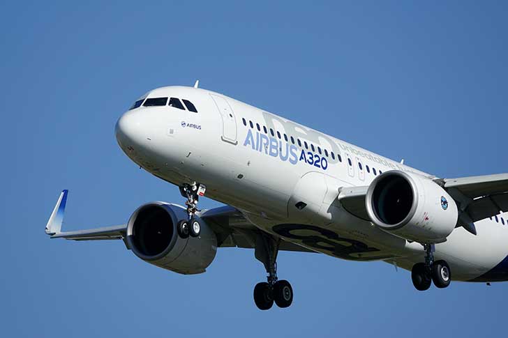 Le constructeur europ�en Airbus profitant des difficult�s de Boeing annonce des r�sultats financiers records