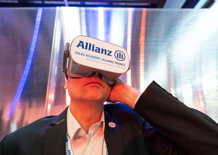 Allianz France utilise la ralit virtuelle pour former ses quipes