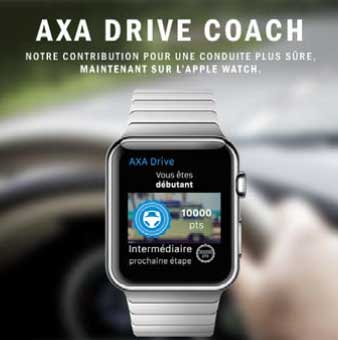 AXA Drive Coach est disponible sur lApple Watch