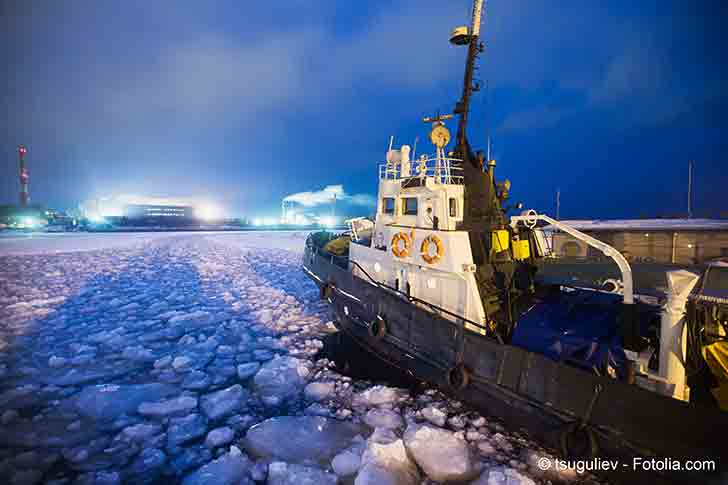 L’importance de la fonte des glaces de l’Arctique y a menacé cette année la navigation