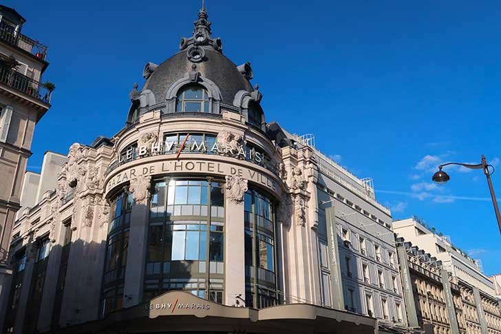 Du Bon Marché au BHV, deux siècles d