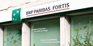 Fortis + BNP Paribas = nouvelle signalétique en Belgique