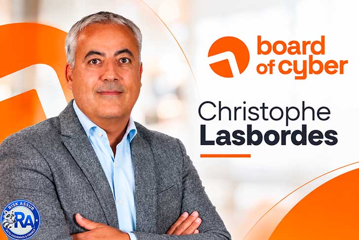 Christophe Lasbordes nomm� Channel Director de Board of Cyber