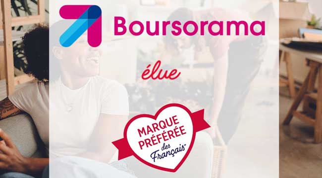 Boursorama est dsigne  nouveau  Marque Prfre des Franais 