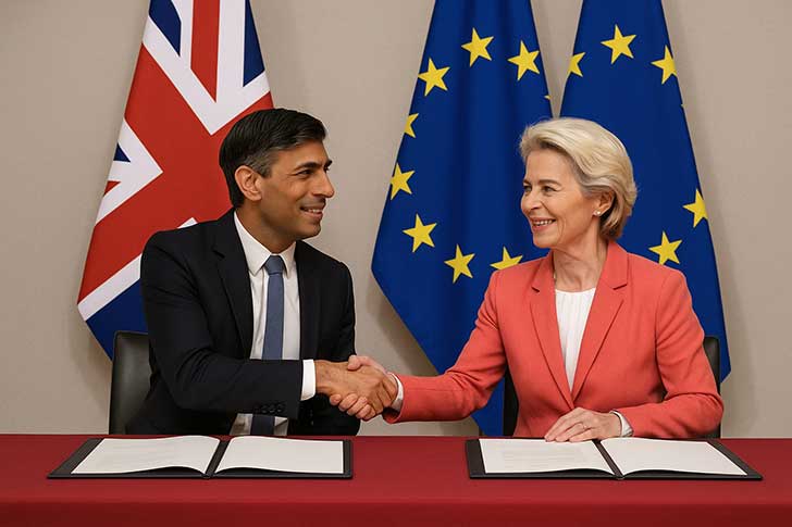 Cinq ans aprs le Brexit, un nouveau partenariat stratgique entre le Royaume-Uni et lUnion europenne
