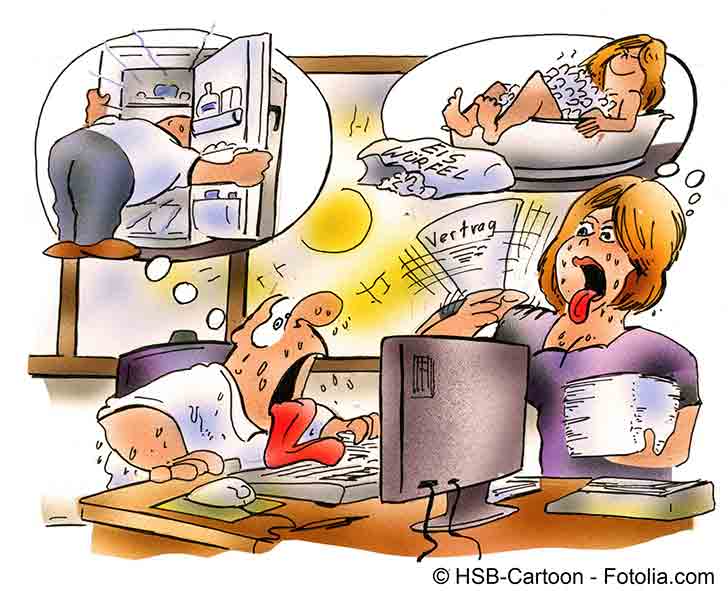 Les canicules sont une conséquence du réchauffement climatique