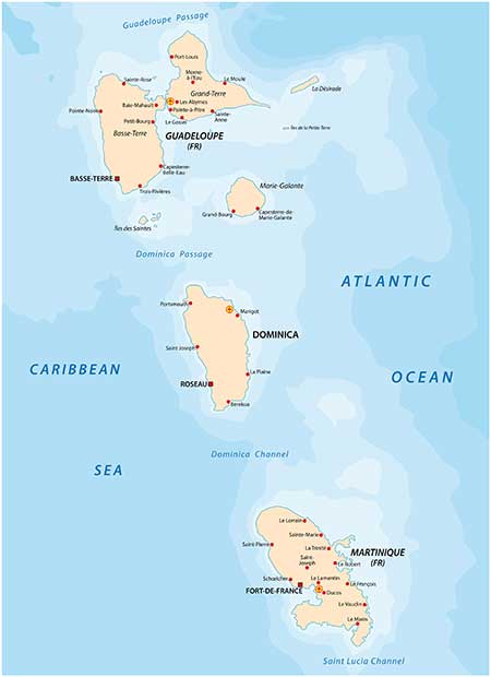 Aux Antilles la situation sociale toujours bloqu�e � la Guadeloupe se d�tend � la Martinique