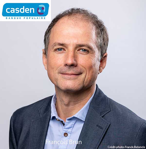 François Brun élu président de la CASDEN Banque Populaire