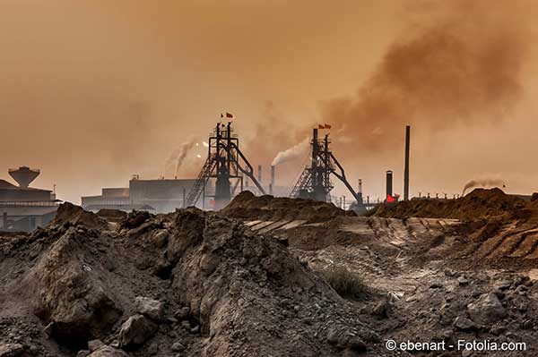La population chinoise subit de plein fouet la pollution atmosphrique de son industrie