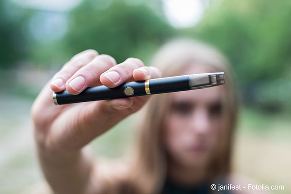 La cigarette électronique : risque d’accoutumance à la nicotine pour les jeunes