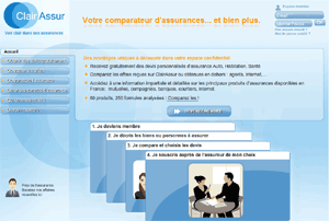 ClairAssur, un comparateur qui rconcilie les intermdiaires dassurance avec internet