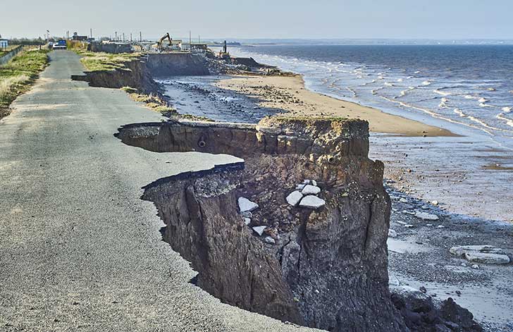 Du fait du changement climatique la monte des eaux menace les estuaires