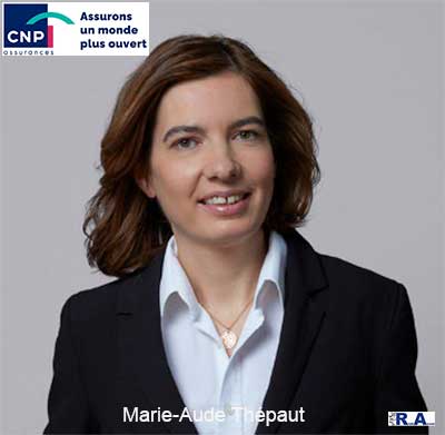 CNP Assurances annonce la nomination de Marie-Aude Thpaut