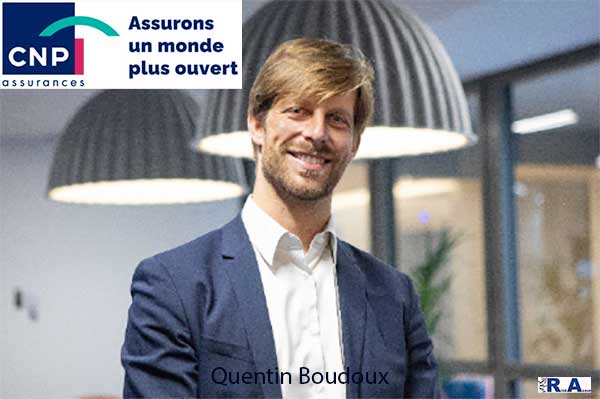 CNP Assurances annonce la nomination de Quentin Boudoux