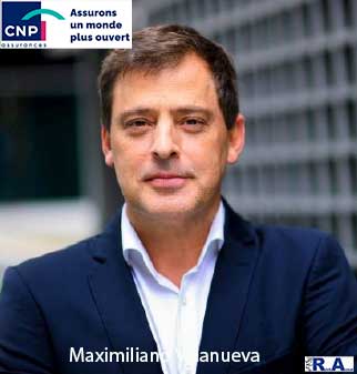 CNP Assurances annonce la nomination de Maximiliano Villanueva