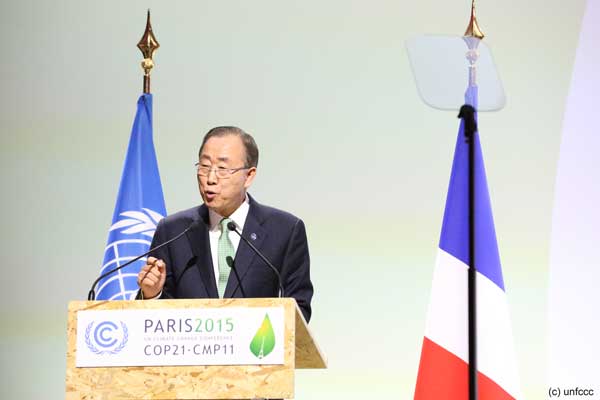 Rappel à l’ordre ou leçon de moral du Secrétaire général de l’ONU à l’occasion de la COP 21