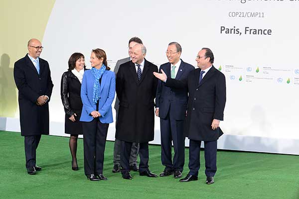 Cinquime anniversaire de lAccord de Paris