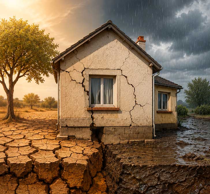 S�cheresse et sols argileux, la France face � un risque immobilier devenu national
Erik Kauf