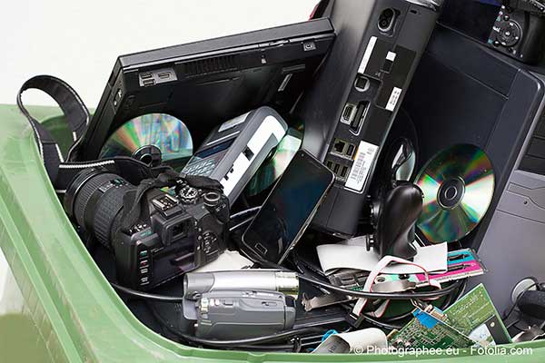 L’Europe est en retard sur la collecte et le recyclage des déchets électroniques