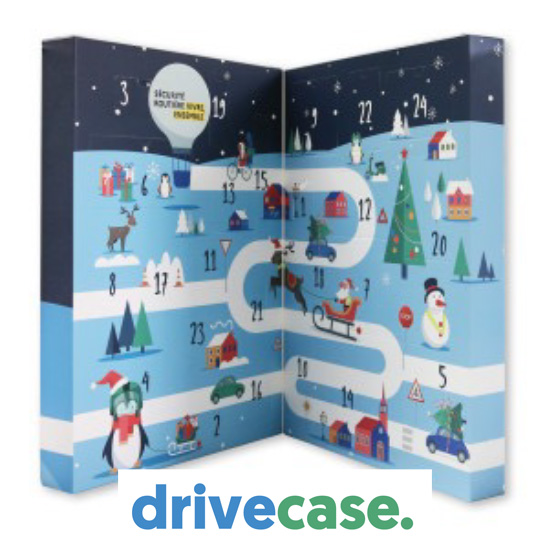 Drivecase lance le calendrier de lavent spcial Scurit Routire