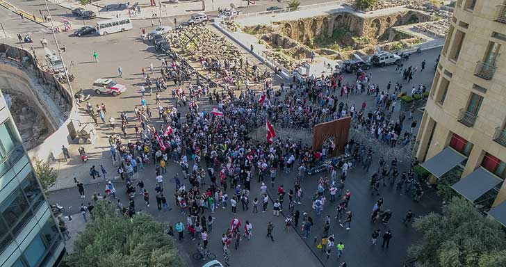 Les drones sont de retour pour filmer les manifestations