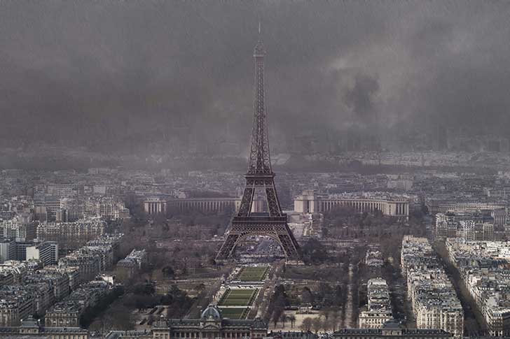 Ce sont les inversions thermiques qui plaquent la pollution au sol
