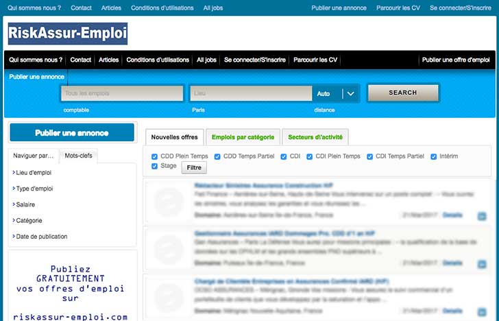Publiez gratuitement vos offres d’emploi sur riskassur-emploi.com