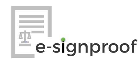 Signature �lectronique : e-SignProof