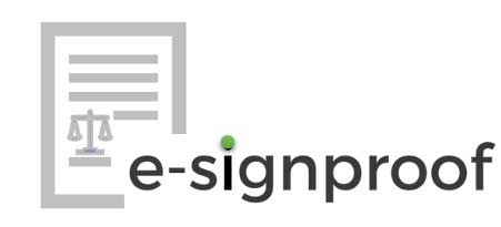 Signature lectronique : e-SignProof