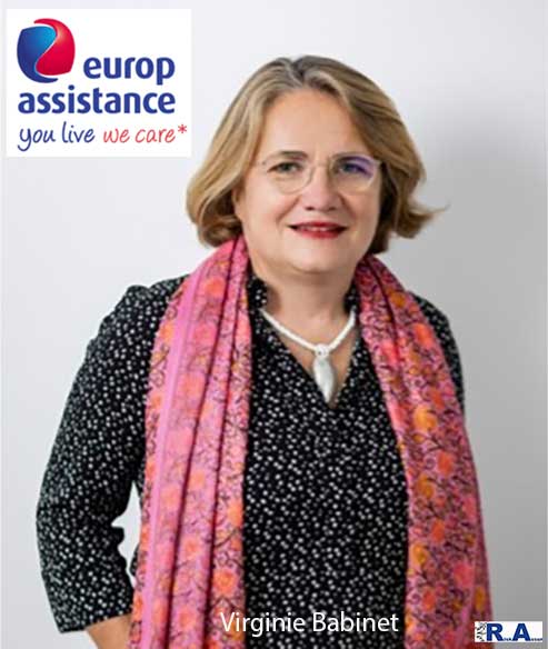Europ Assistance annonce la nomination de Virginie Babinet