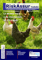 Sommaire du numéro 166 du 19 mars 2010 de RiskAssur-hebdo