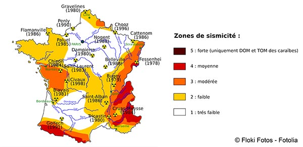 Les risques de sismes en France