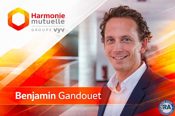 Harmonie Mutuelle renforce son dispositif de pr�vention avec l�arriv�e de Benjamin Gandouet