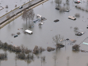 Premières estimations du coût des dernières inondations en France