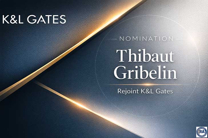 K&L Gates coopte Thibaut Gribelin