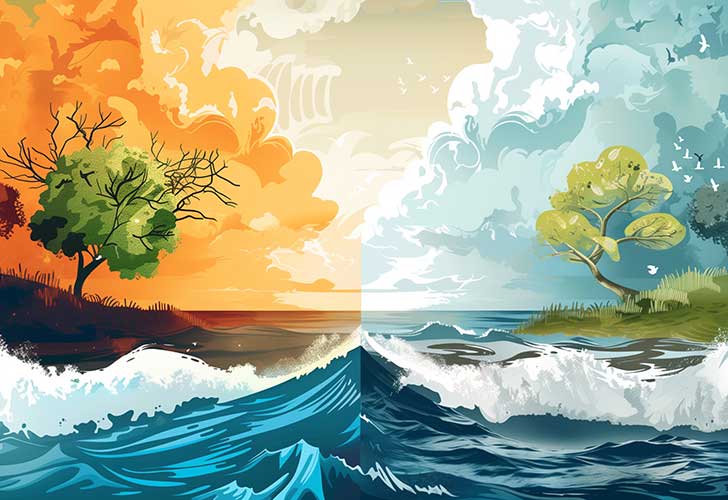 El Niño et La Niña sont des phénomènes climatiques imprévisibles de grande échelle (Erik Kauf)