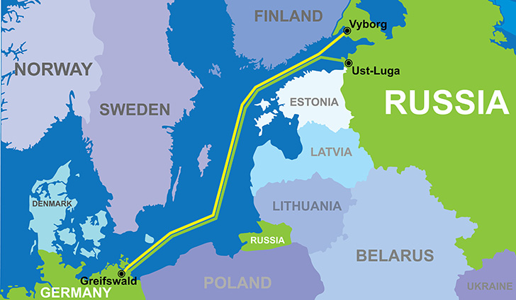 Le Danemark a lanc lalerte  la fuite de gaz sur les gazoducs Nord Stream 1 et 2 tracs en parallle