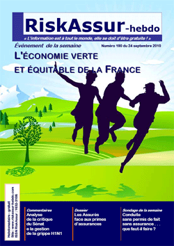 Sommaire du numéro 190 du 24 septembre 2010 de RiskAssur-hebdo