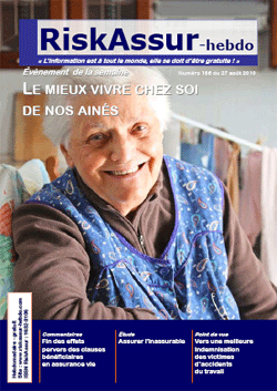 Sommaire du numéro 186 du 27 août 2010 de RiskAssur-hebdo