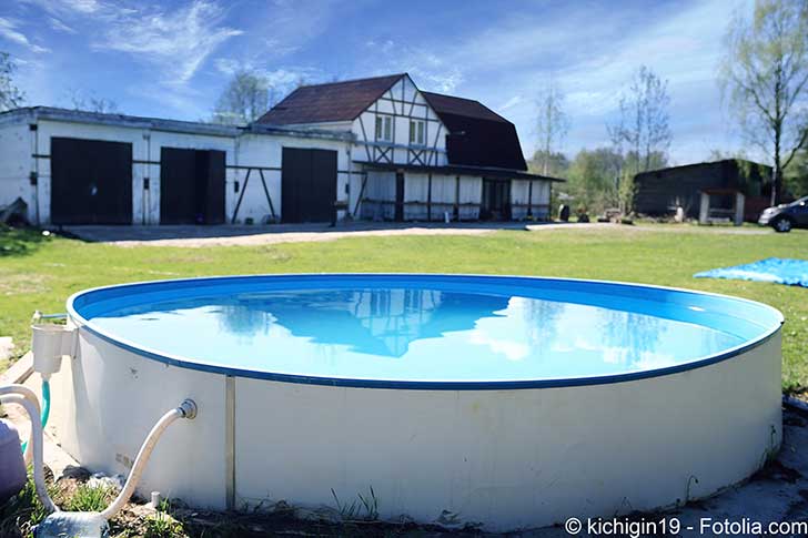 Mise en sécurité des piscines posées sur le sol