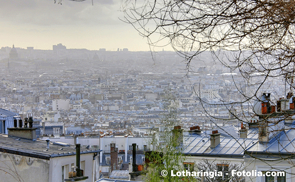 Retour des particules fines en région parisienne