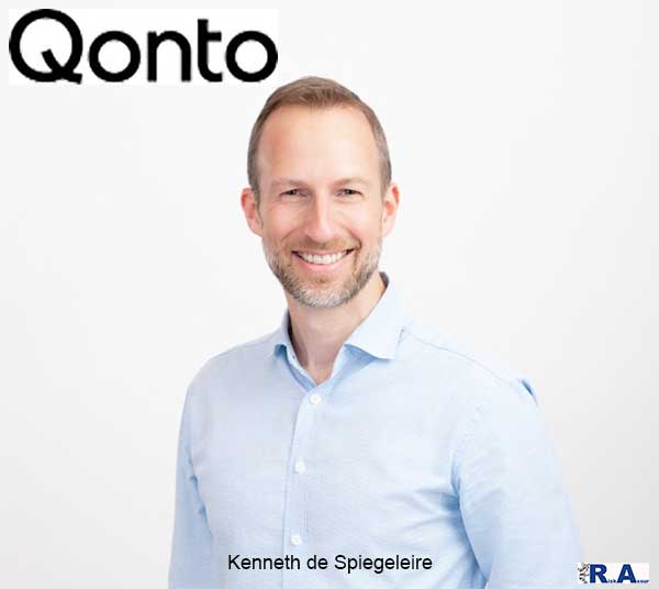 Qonto annonce la nomination de Kenneth de Spiegeleire