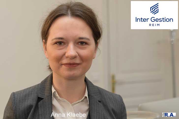 Inter Gestion REIM annonce la nomination de Anna Klaebe