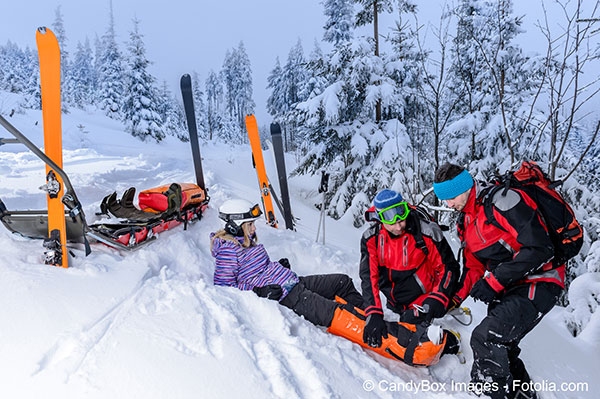 Faire du ski n’est pas sans risques