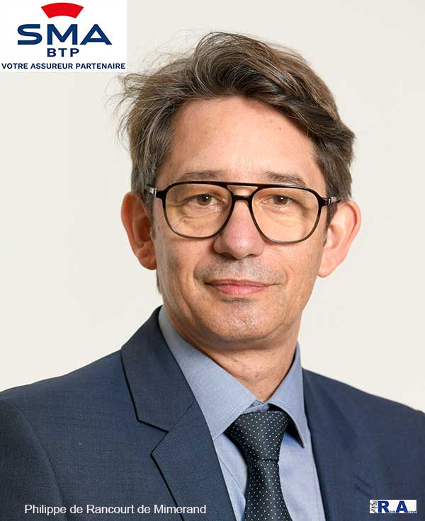 SMABTP annonce la nomination de Philippe de Rancourt de Mimerand