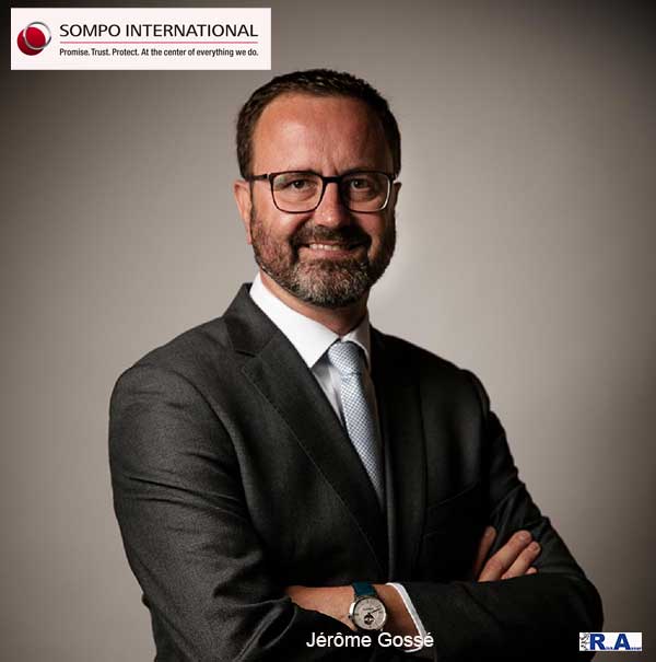 Sompo International annonce la nomination de Jérôme Gossé