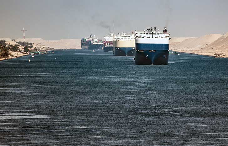 Le blocage du canal de Suez par un porte-conteneurs gant se termine sur le terrain juridique