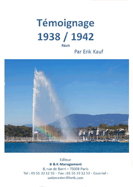 Témoignage d’un enfant juif Autrichien entre 1938 – 1942 . . . en France et Belgique