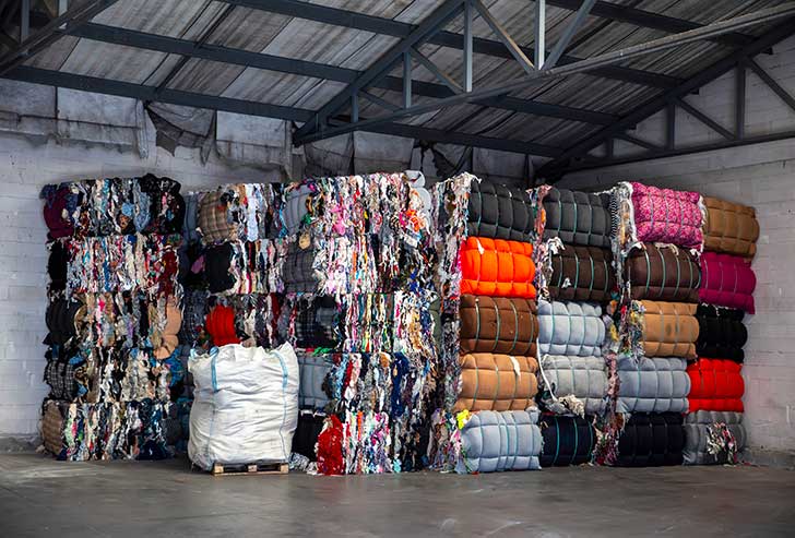 La fili�re fran�aise du recyclage des textiles est au bord de la rupture